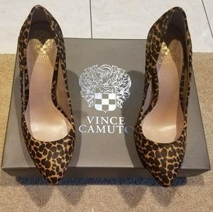 Vince Camuto Leopard Pumps High Heels